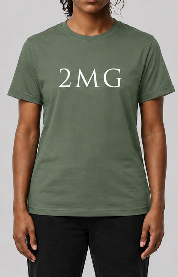 Women's Army Green 2MG T-Shirt